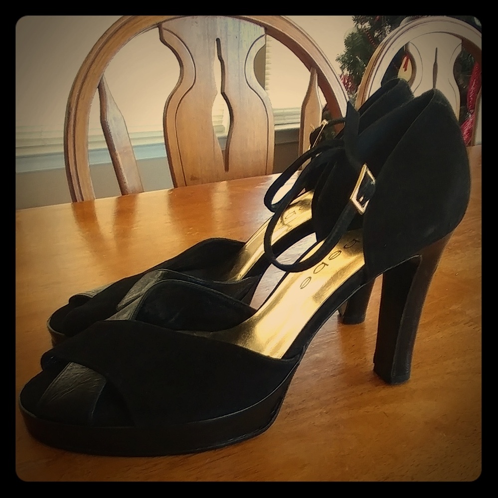 Babe open toed heels